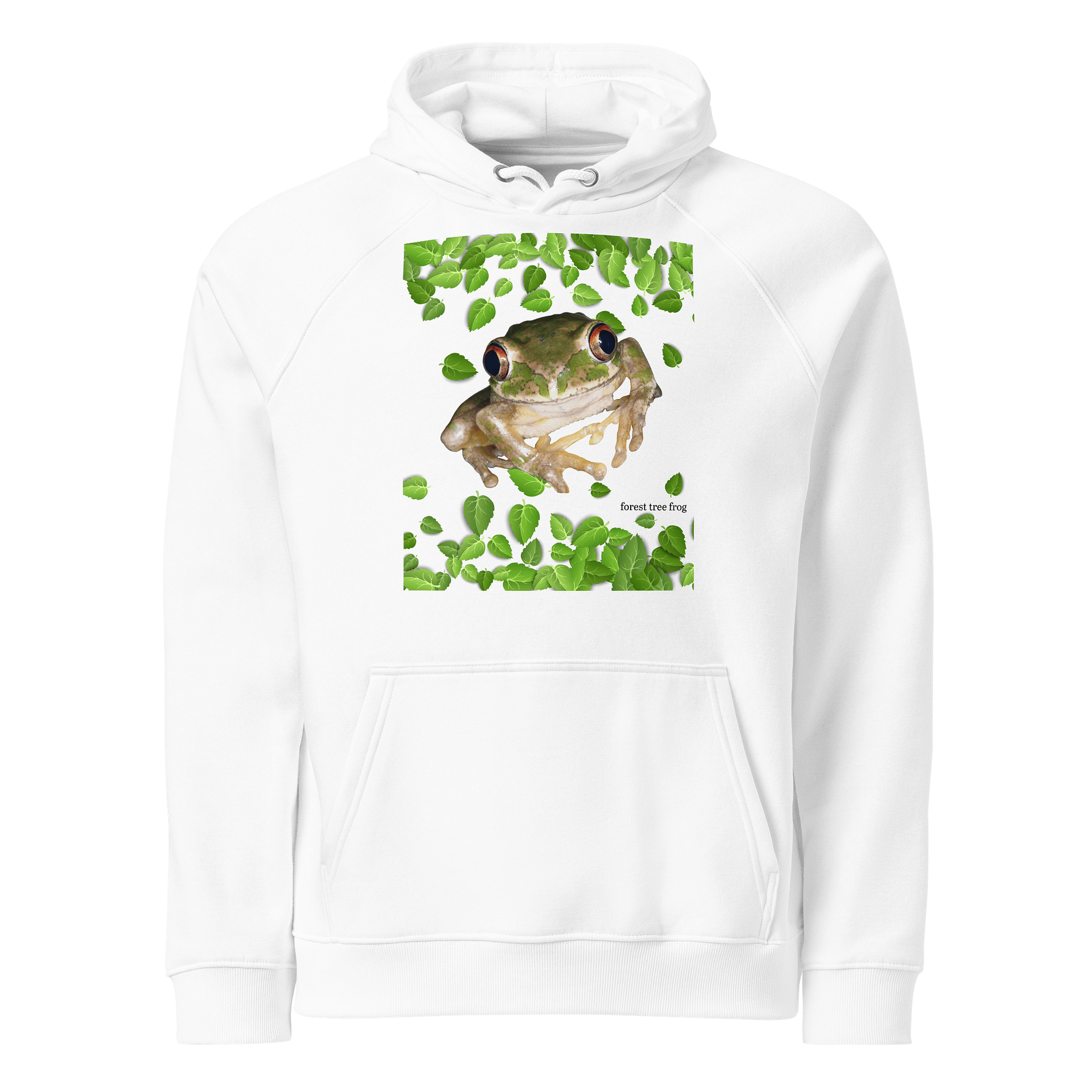 Family Baby Set-Forest Tree Froggie Unisex Eco Raglan Hoodie product image (13)