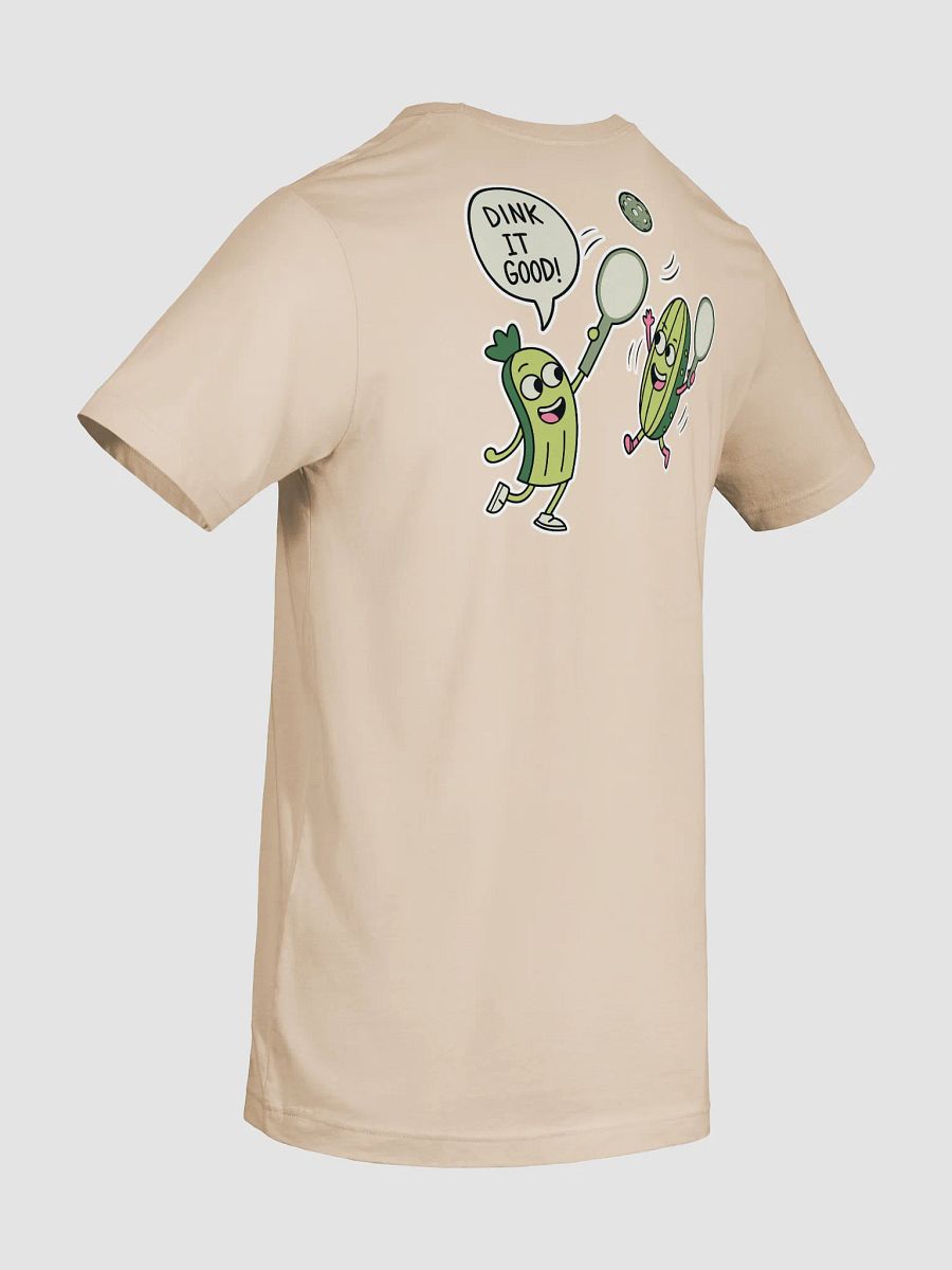 Dink It Good Pickleball Supersoft T-Shirt (Back Print) product image (70)