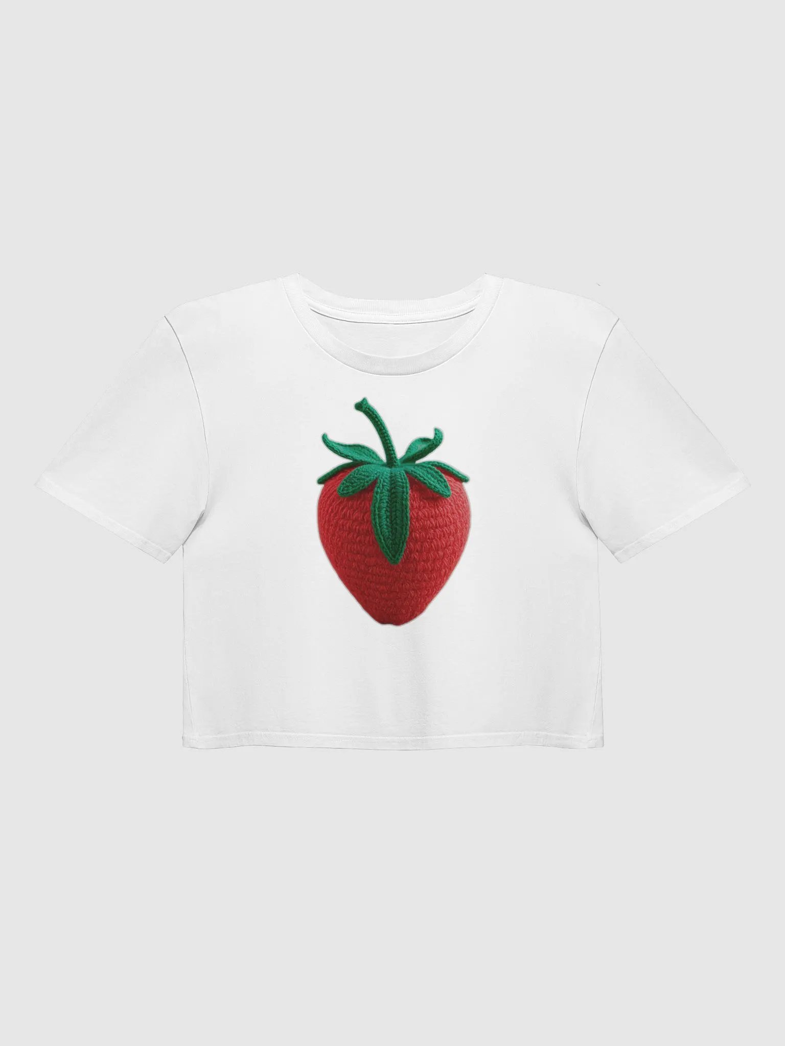 CozyAvocado Women's Premium Strawberry Crop Top #8 product image (1)