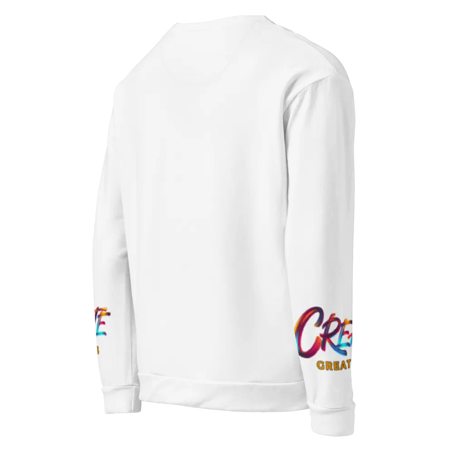 Create Greatness Vibrant Visionary Logo Print Sweatshirt product image (4)