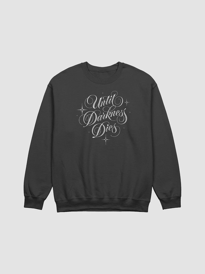 Until Darkness Dies (simple design) Gildan Classic Crewneck Sweatshirt product image (1)