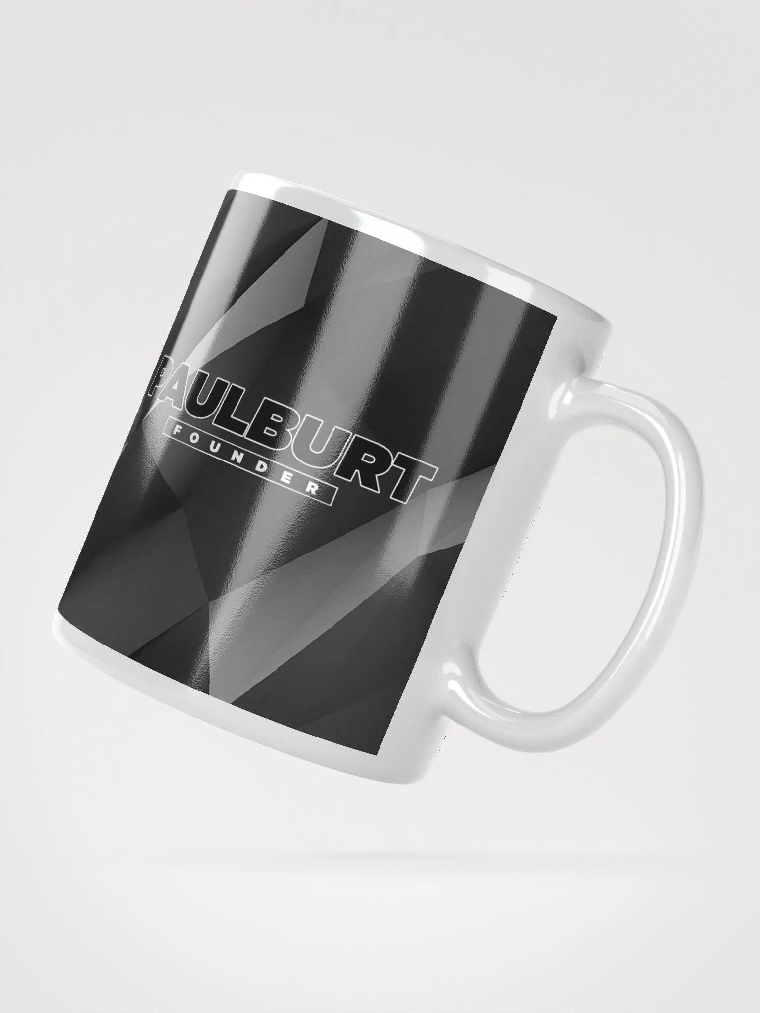 PaulBurt Founder Edition - Monochrome Gemstone Logo Mug product image (2)