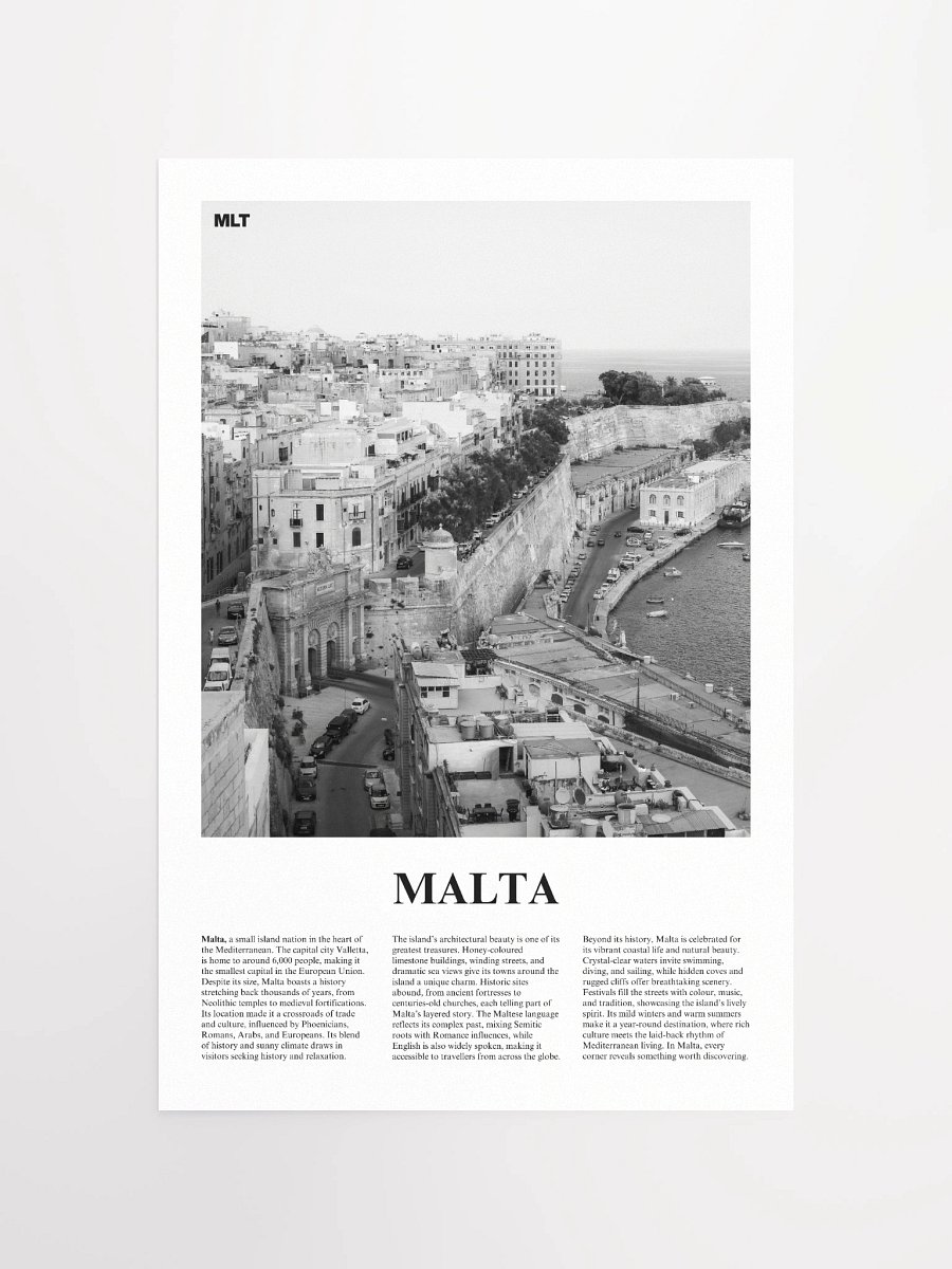 Malta 01 Newspaper Poster product image (5)