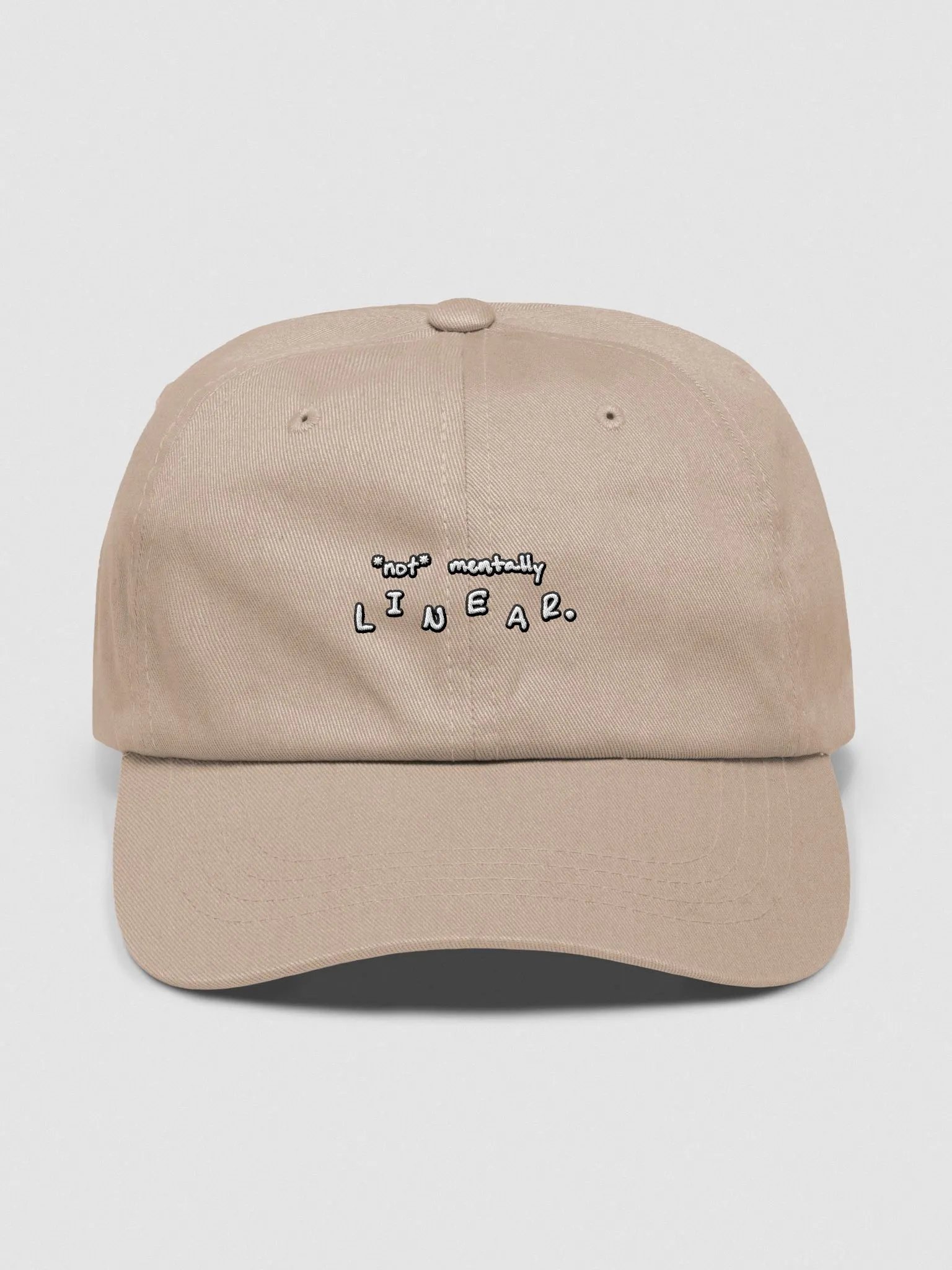 *not* mentally linear. (lined design) classic dad hat product image (65)