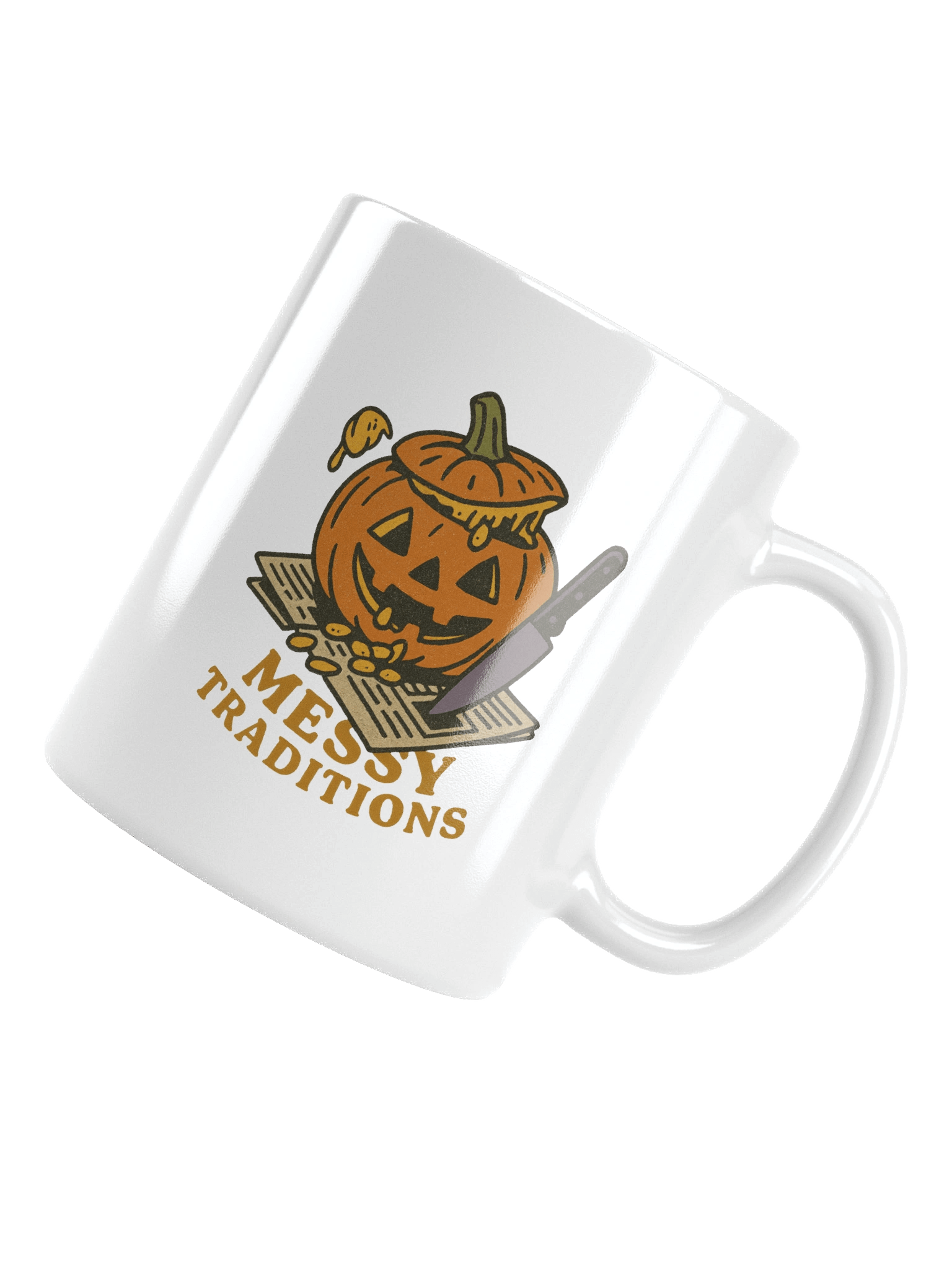 My Broom Runs on Caffeine – Funny Halloween Coffee Mug product image (13)
