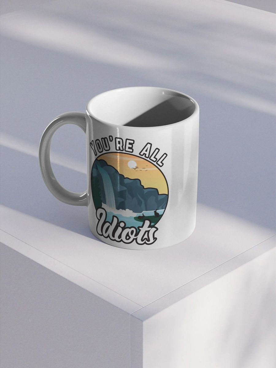 You're All Idiots Vintage Mug product image (1)