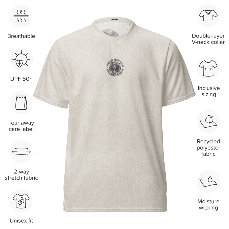 Medusa | Recycled Unisex Sports Jersey product image (7)