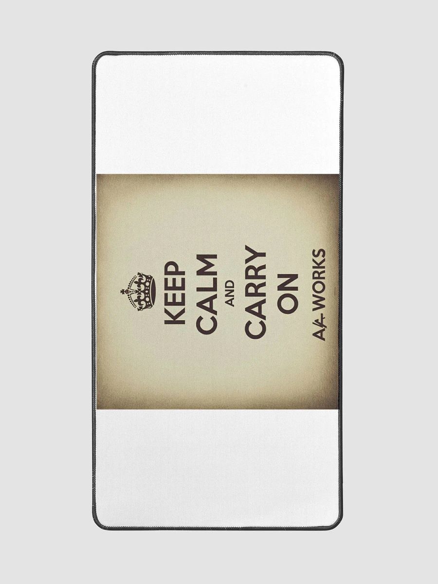 Keep Calm Deskmat product image (2)