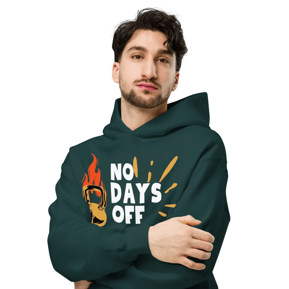 No days off unisex hoodie product image (6)