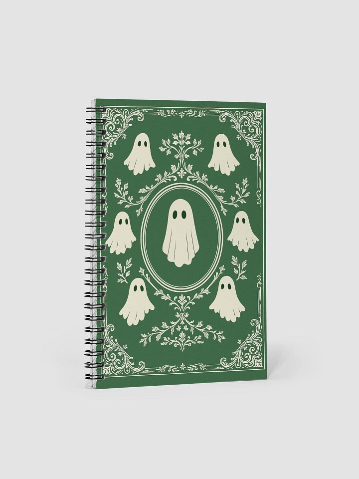 Ghostly Whimsy Spiral Notebook product image (1)