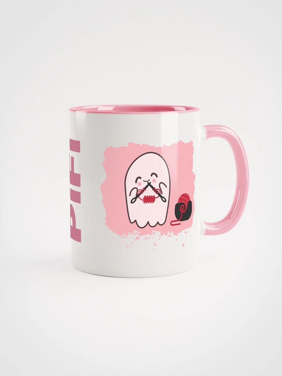 Ghost Hero Crocheting Ceramic Mug product image (1)