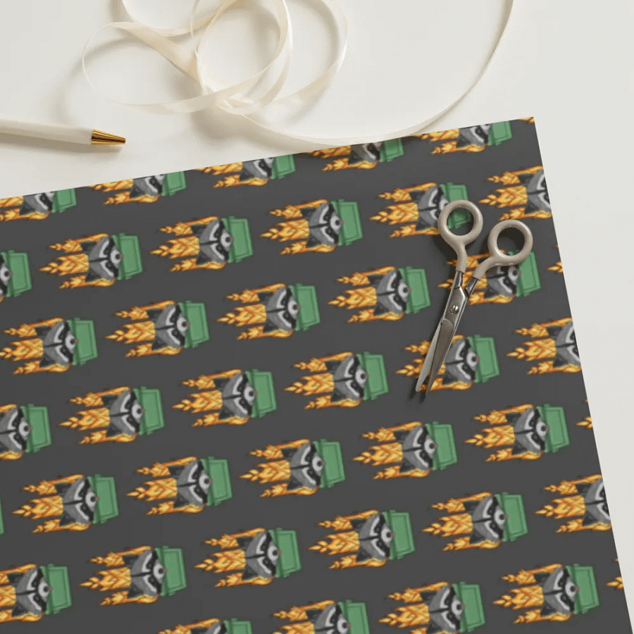 Trash wrapping paper product image (11)