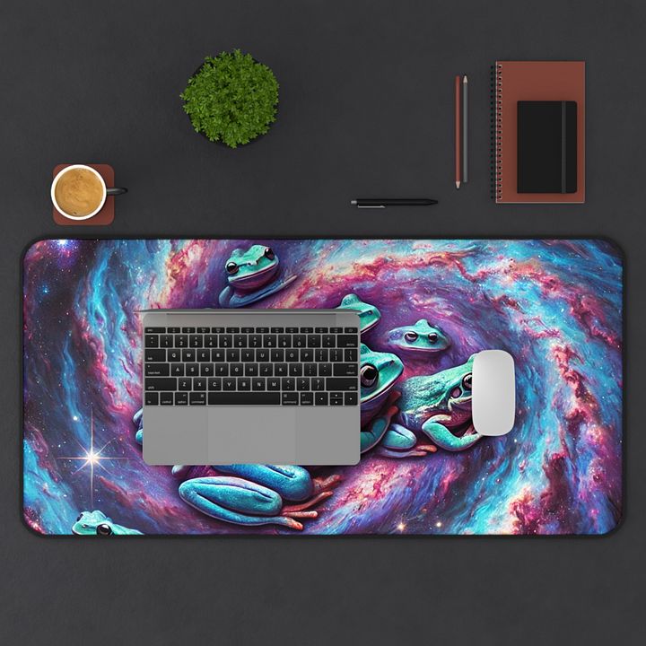 Space Frog Mouse Pad 16” x 32” product image (2)