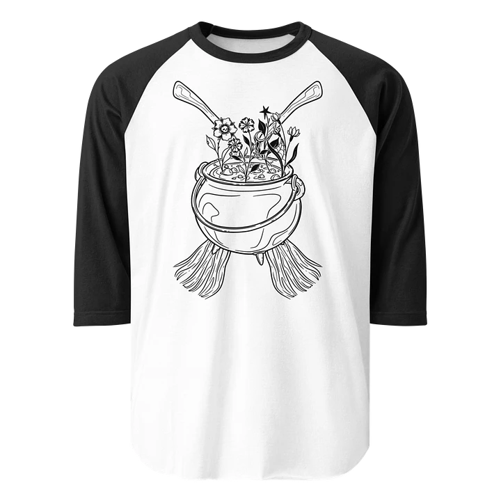 Henbane Coven Crest Fine Jersey Raglan Tee product image (31)