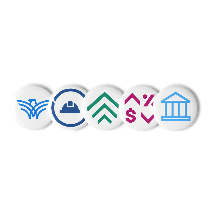 Employ America Logo Pin Set product image (1)
