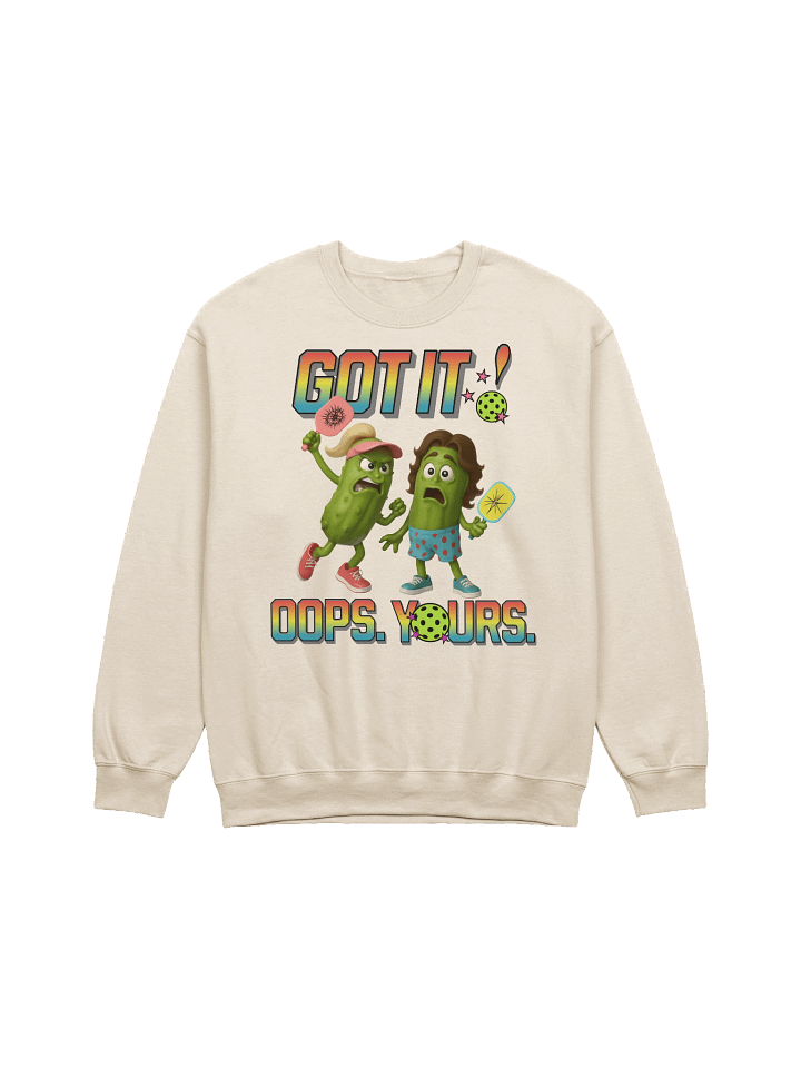 Got It Oops Yours Pickleball Playful Crewneck product image (17)