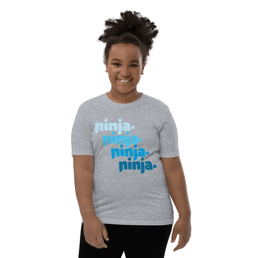 Quad Ninja Kids Tee: Blue product image (11)