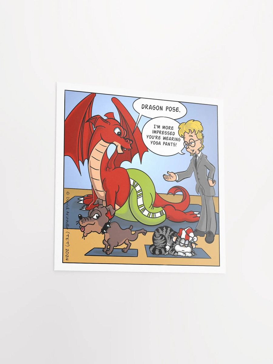 Yoga Pants - Resident Dragon Poster product image (8)