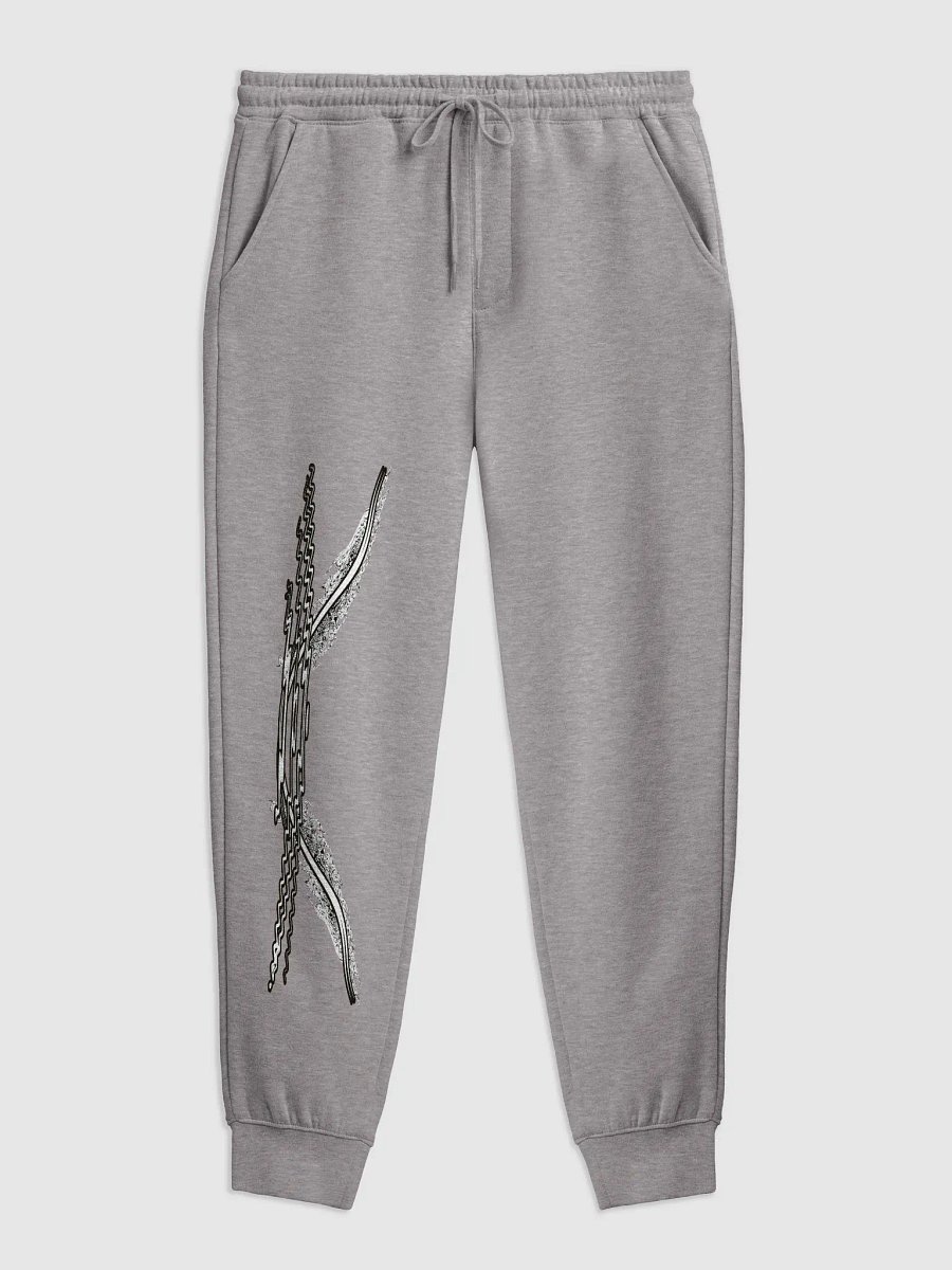 Midweight Fleece Joggers - Black HApex Gear White Logo product image (1)