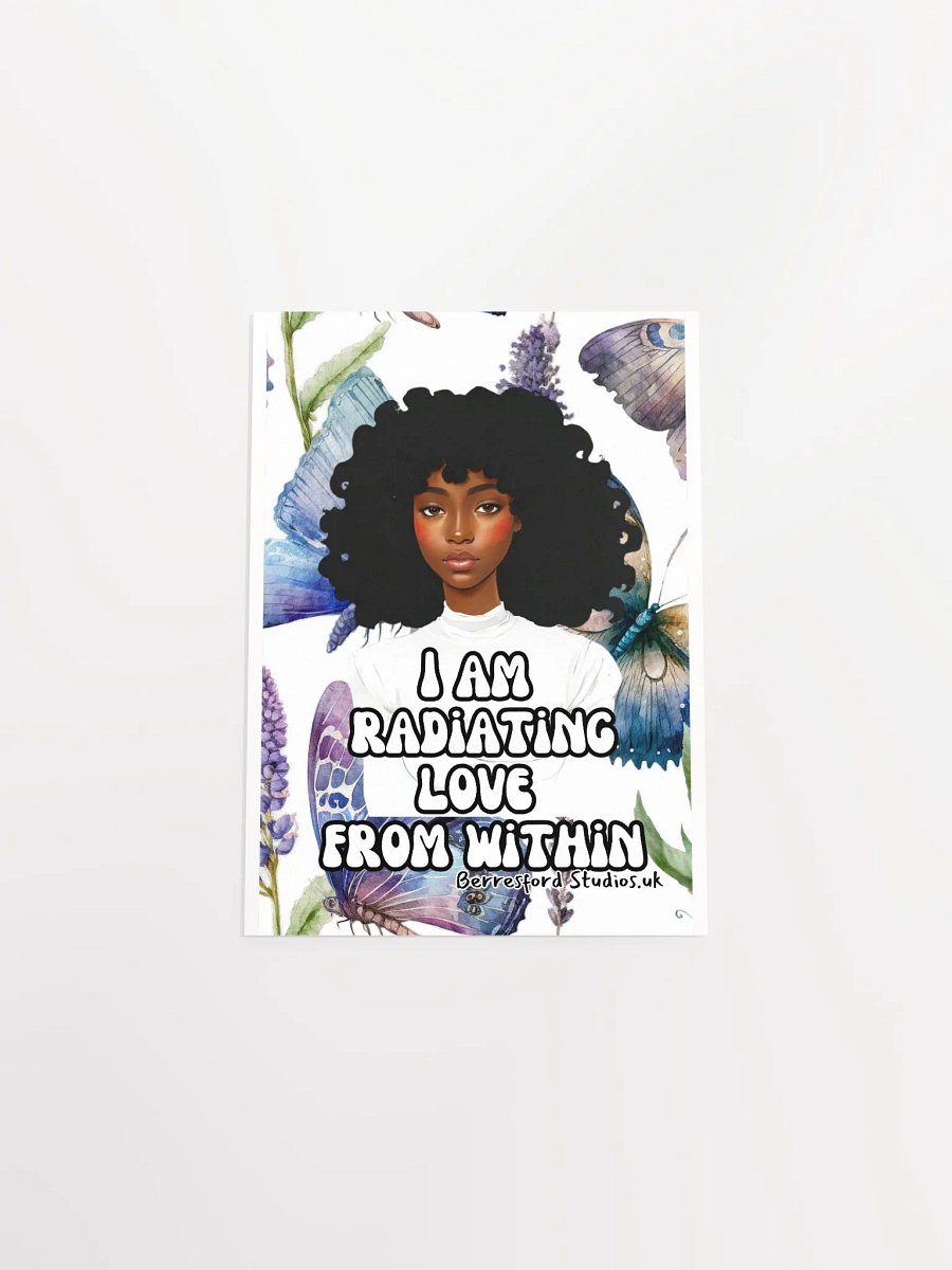 Radiant Love Afro Poster product image (22)