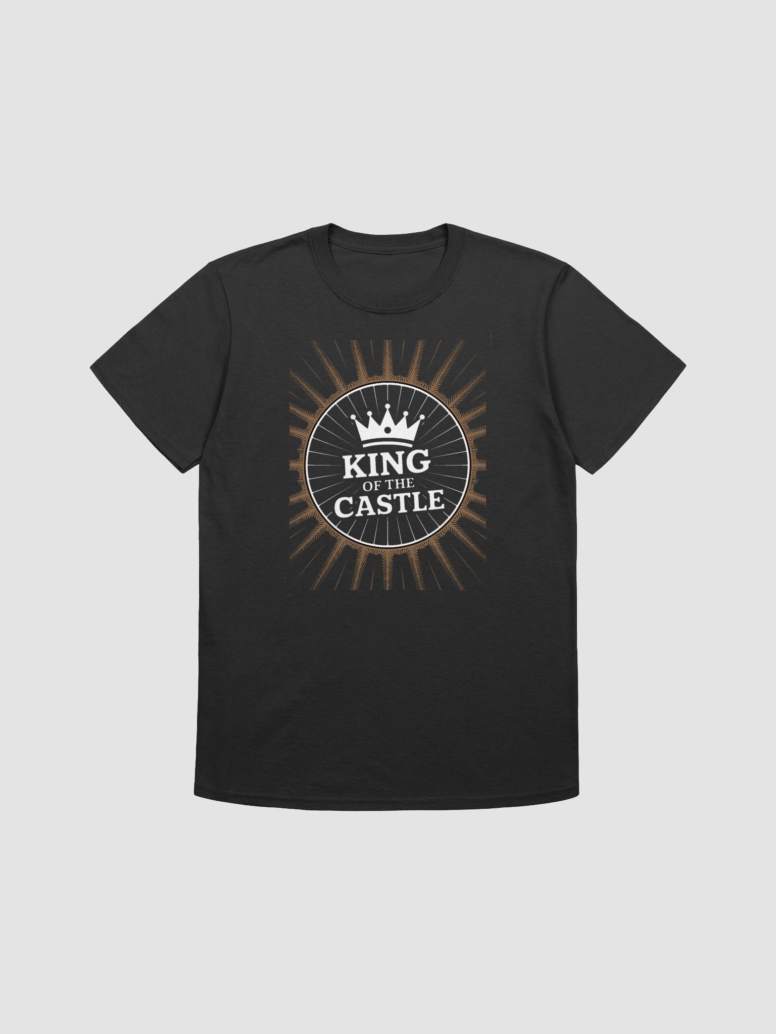 King of the Castle Father's Day T-Shirt – Crown Graphic Tee for Dad product image (5)