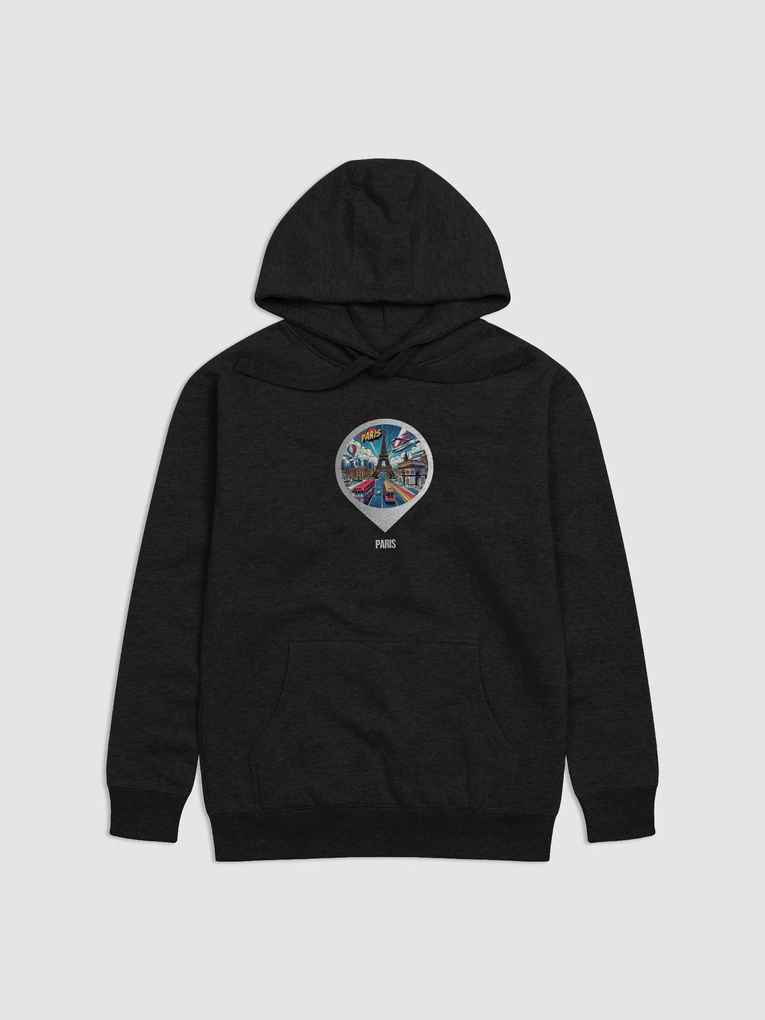 Eiffel Dreams Unisex Hoodie | AI Design paris city product image (7)