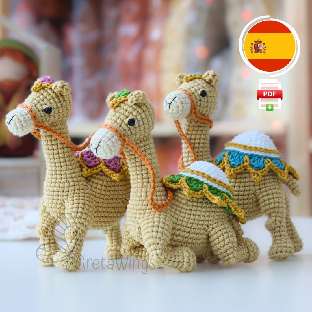 Patrón Amigurumi Camello (descarga digital) product image (1)