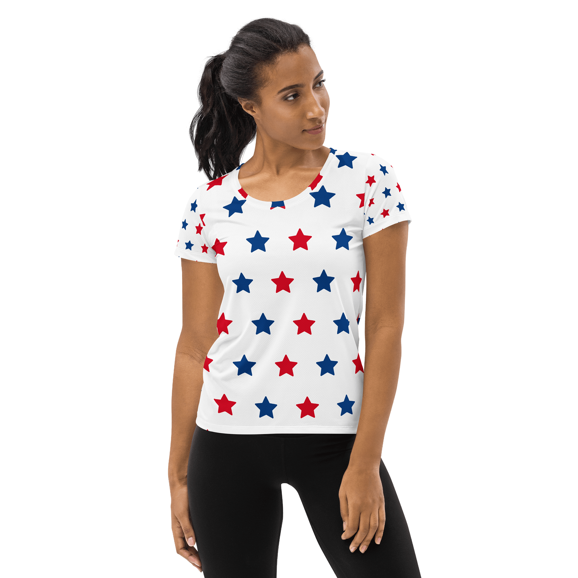 Starry sky Women's Athletic T-Shirt product image (1)
