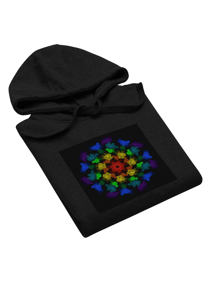 Symmetrical rainbow Mandala Unisex Hoodie product image (1)