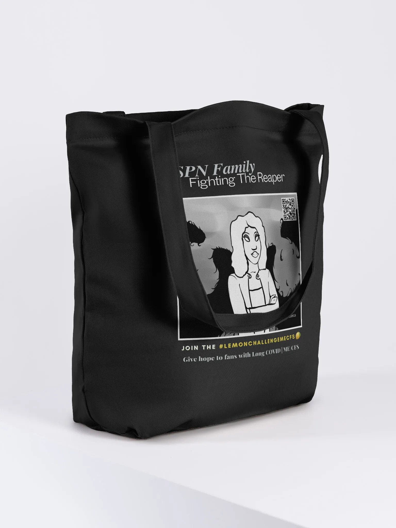 Fighting The Reaper Tote - ME/CFS Awareness product image (4)