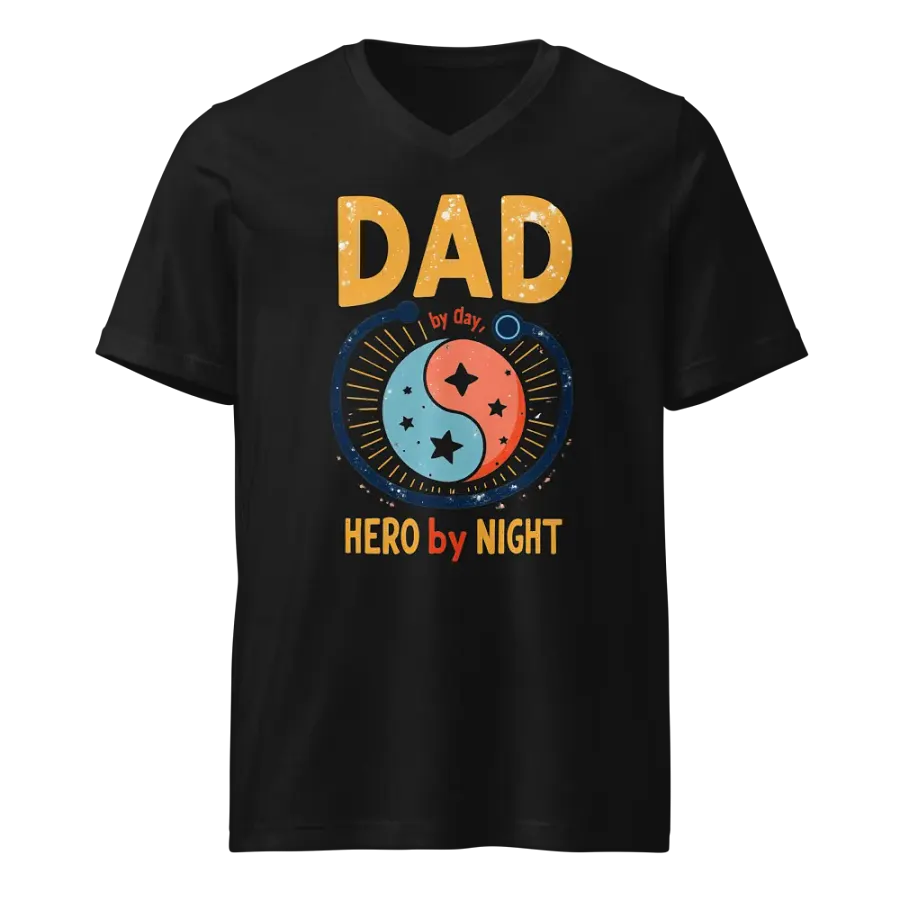 Celestial DAD by Night V-Neck Tee product image (1)