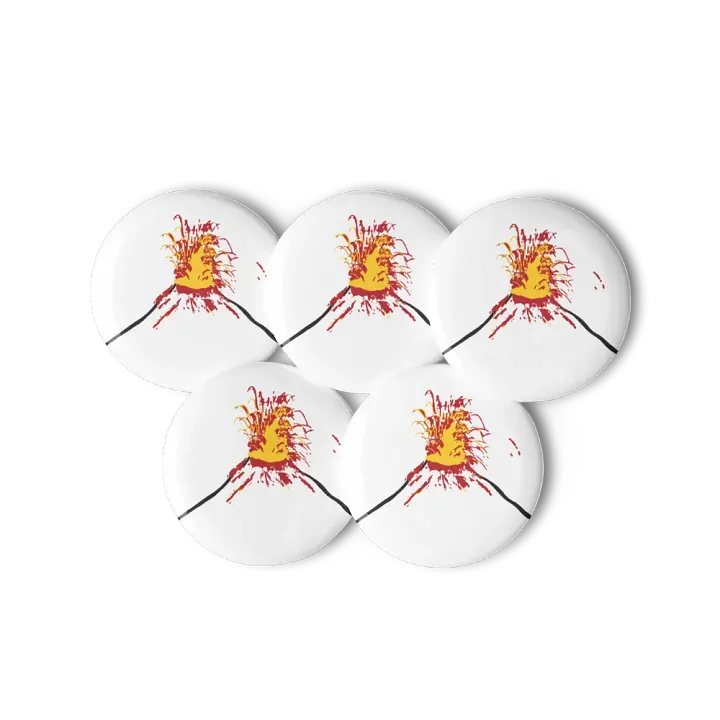 Volcano Label Pins product image (3)