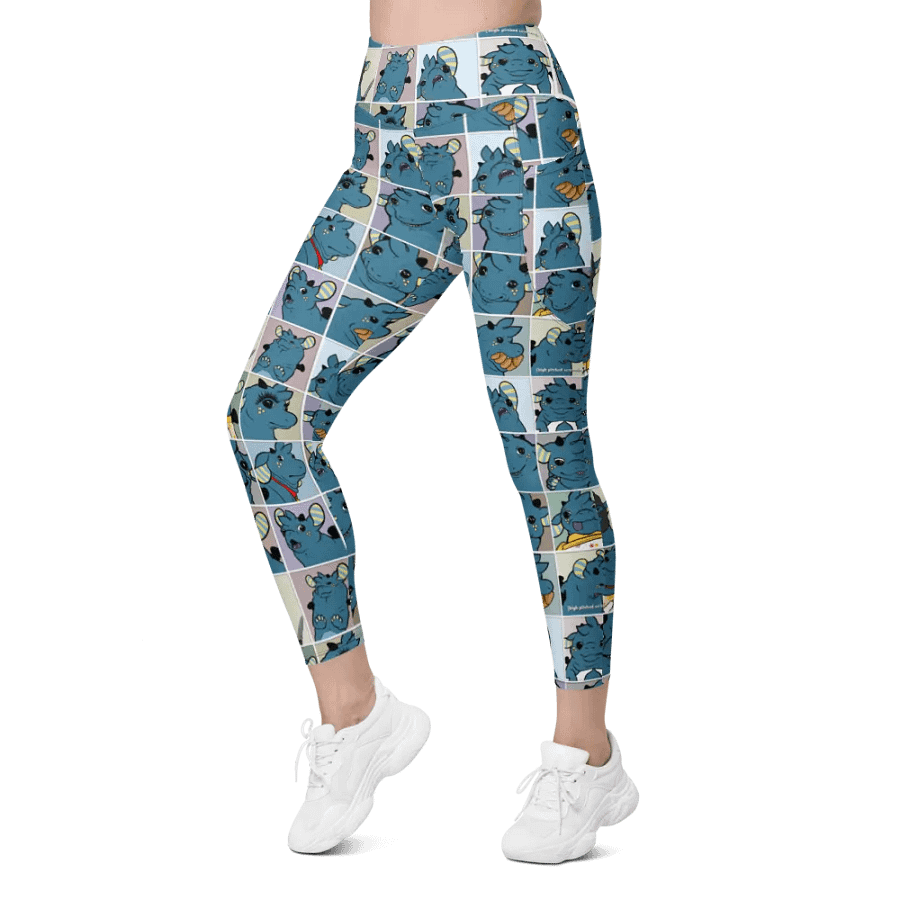 All Over Skyhuahua Leggings product image (11)