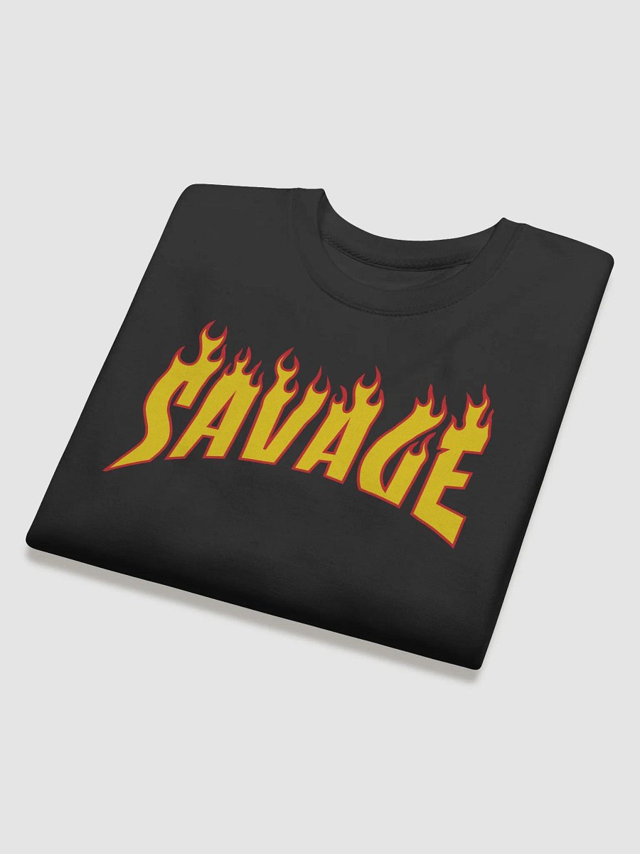Savage Skate Flame Premium Sweatshirt product image (4)