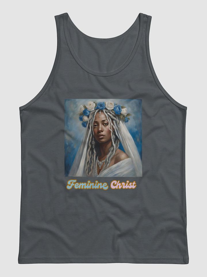 Feminine Christ with White Dreads Tank Top from The Fairy Cult product image (3)
