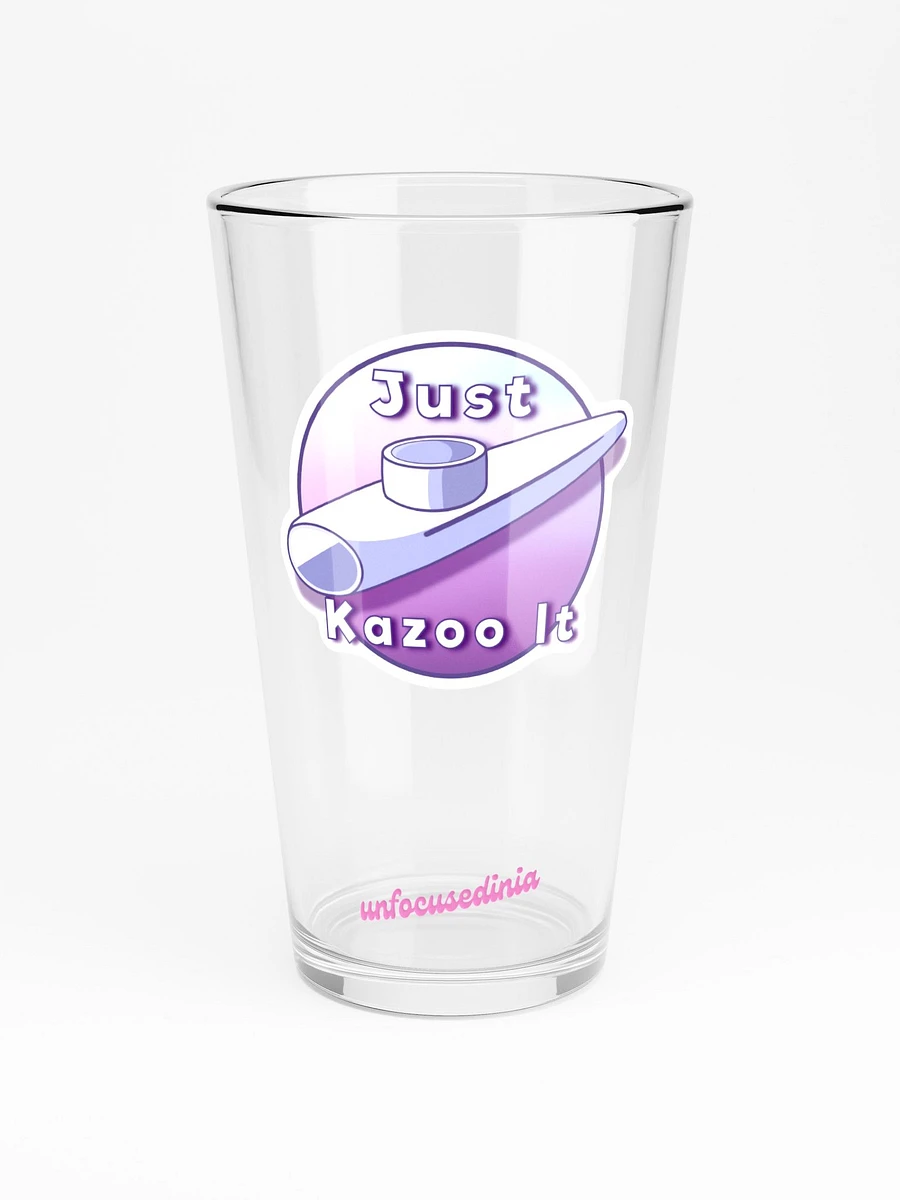 Just Kazoo it! Pint Glass product image (3)