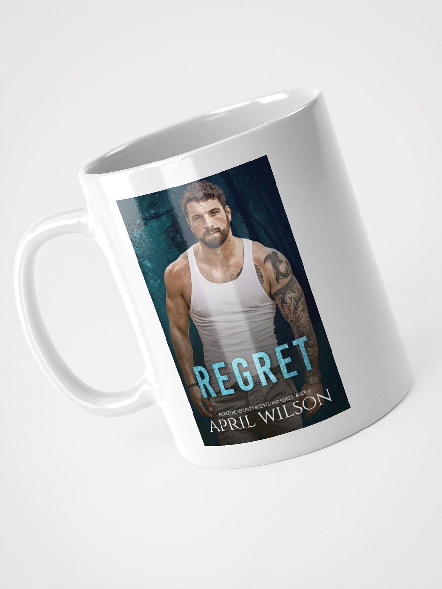 White Ceramic Mug - Regret product image (7)