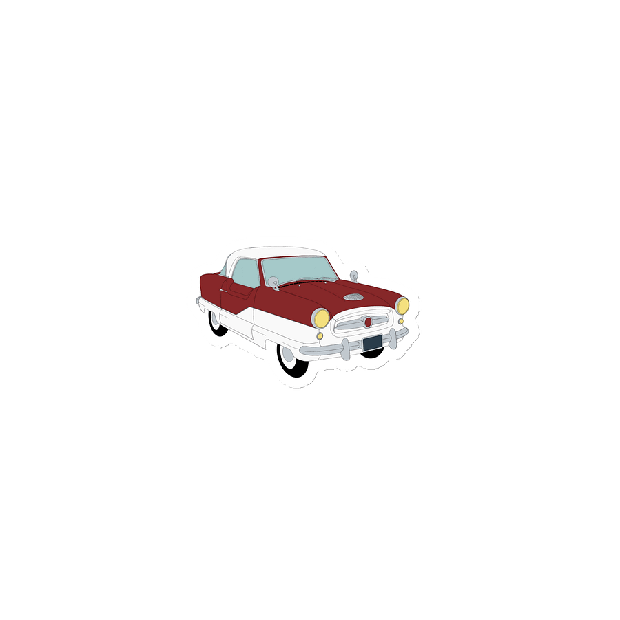 Nash Metropolitan Classic car magnet product image (1)