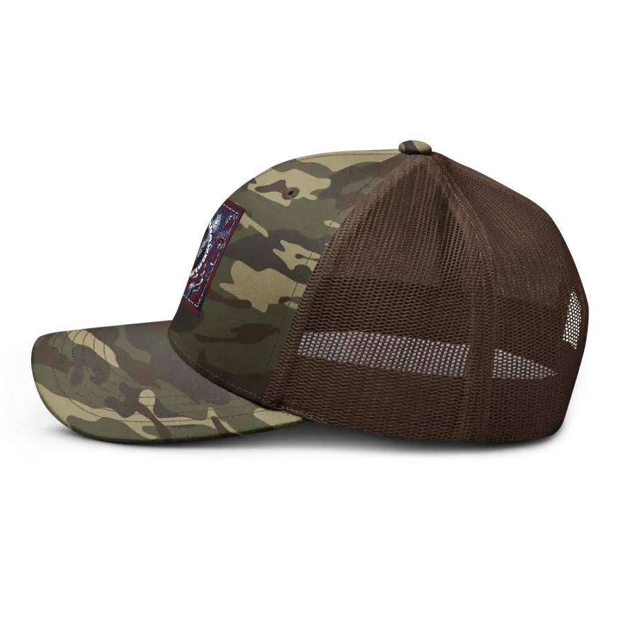 Balik Tanaw Homeless Artistic Camo Trucker Hat product image (3)