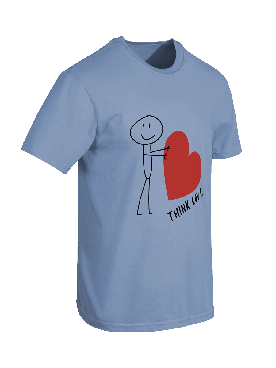Think Love Heavyweight T-Shirt product image (81)
