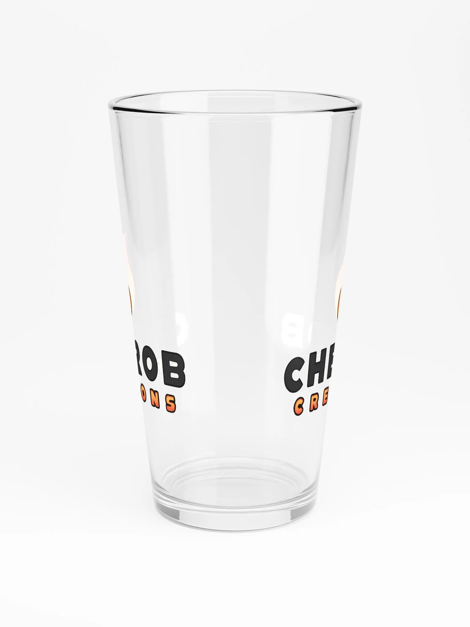 Logo V2 Pint Glass product image (3)