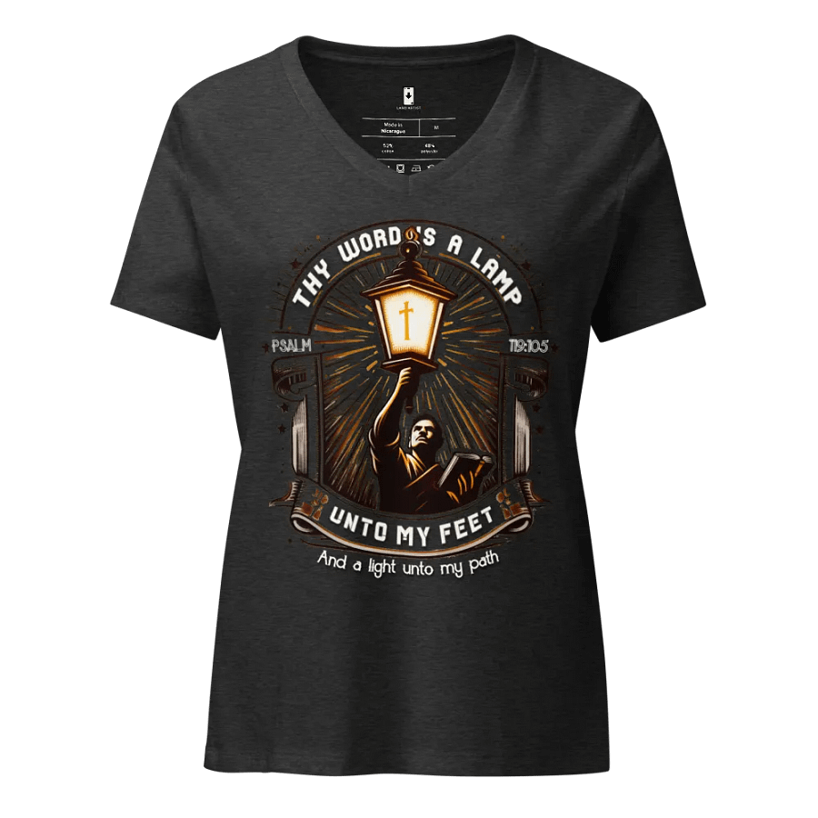 Thy Word is a Lamp Vintage V-Neck Tee product image (1)