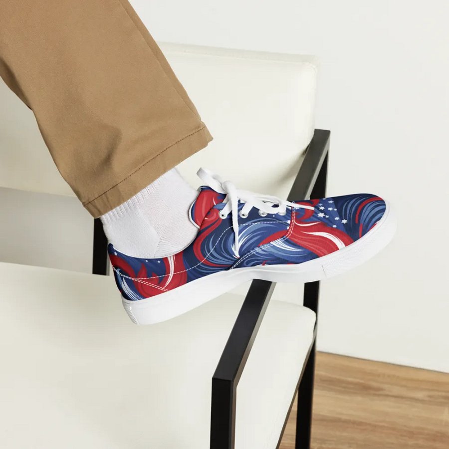 Starry Stride Men's Canvas Shoes product image (6)