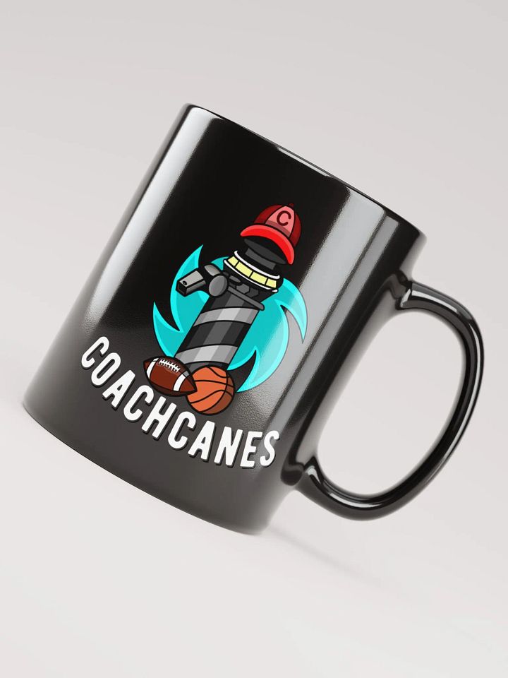 Logo V1 Black Glossy Mug product image (2)