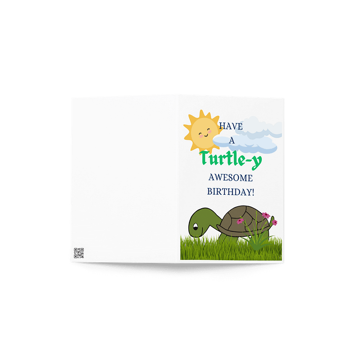 Turtle-y Awesome Birthday Greeting Card product image (4)