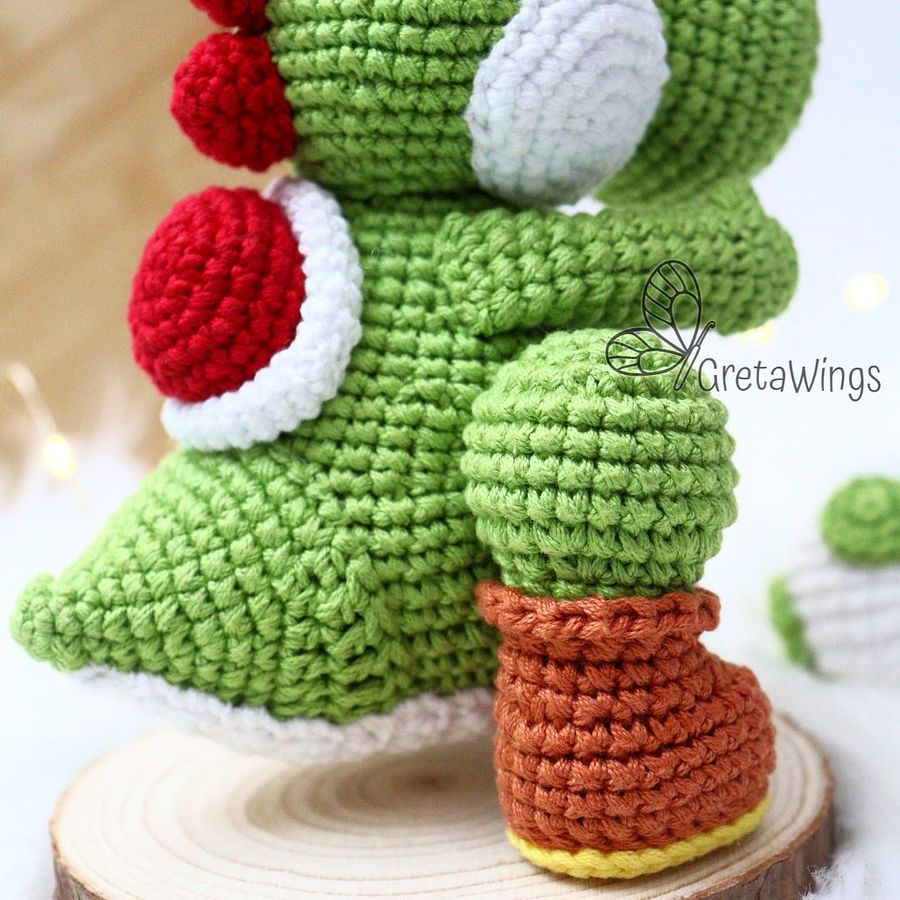 Yoshi Amigurumi Pattern Mario Bros Series (Digital Download) product image (5)