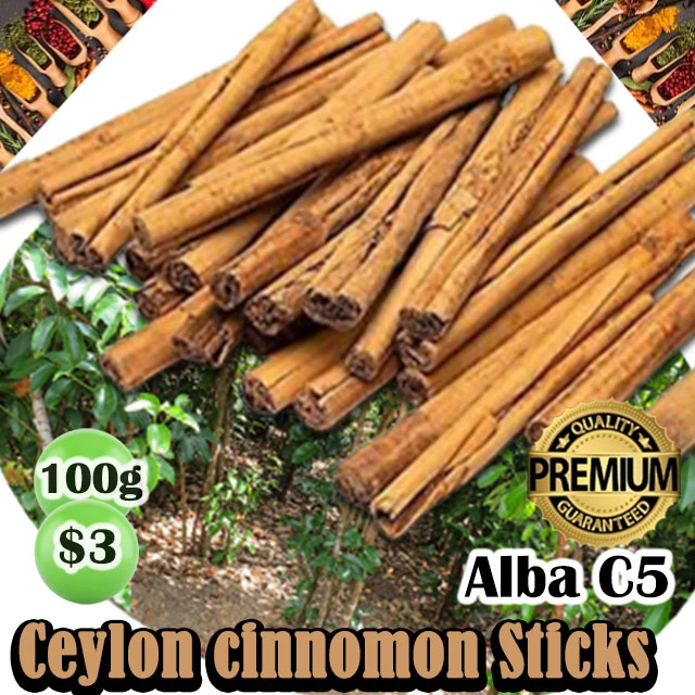 Premium Ceylon Cinnamon Sticks from Sri Lanka 100g product image (2)