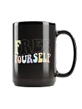 Free Yourself Large Black Mug product image (1)