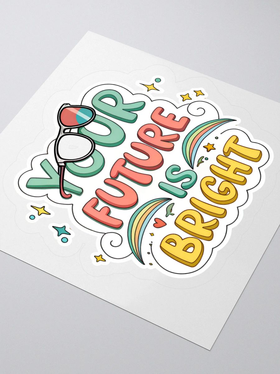 Bright Future Kiss Cut Stickers product image (8)