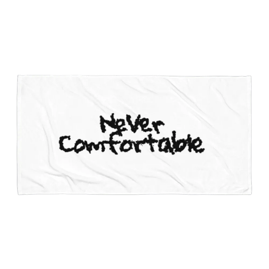 NEVER COMFORTABLE BEACH TOWEL product image (3)